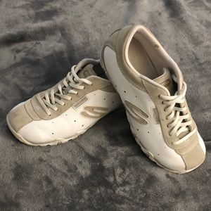 White & Tan Women’s Skechers